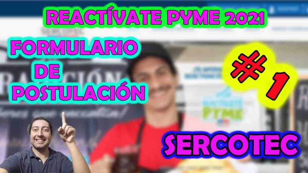 Reactívate PYME 2021 Sercotec