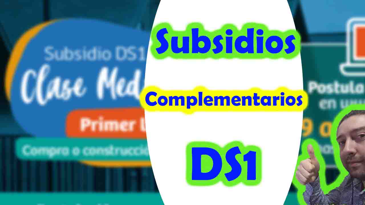 Subsidios complementarios DS1